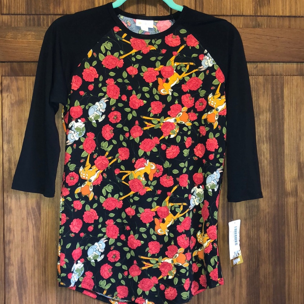 LulaRoe Disney Bambi and Thumper Randy shirt